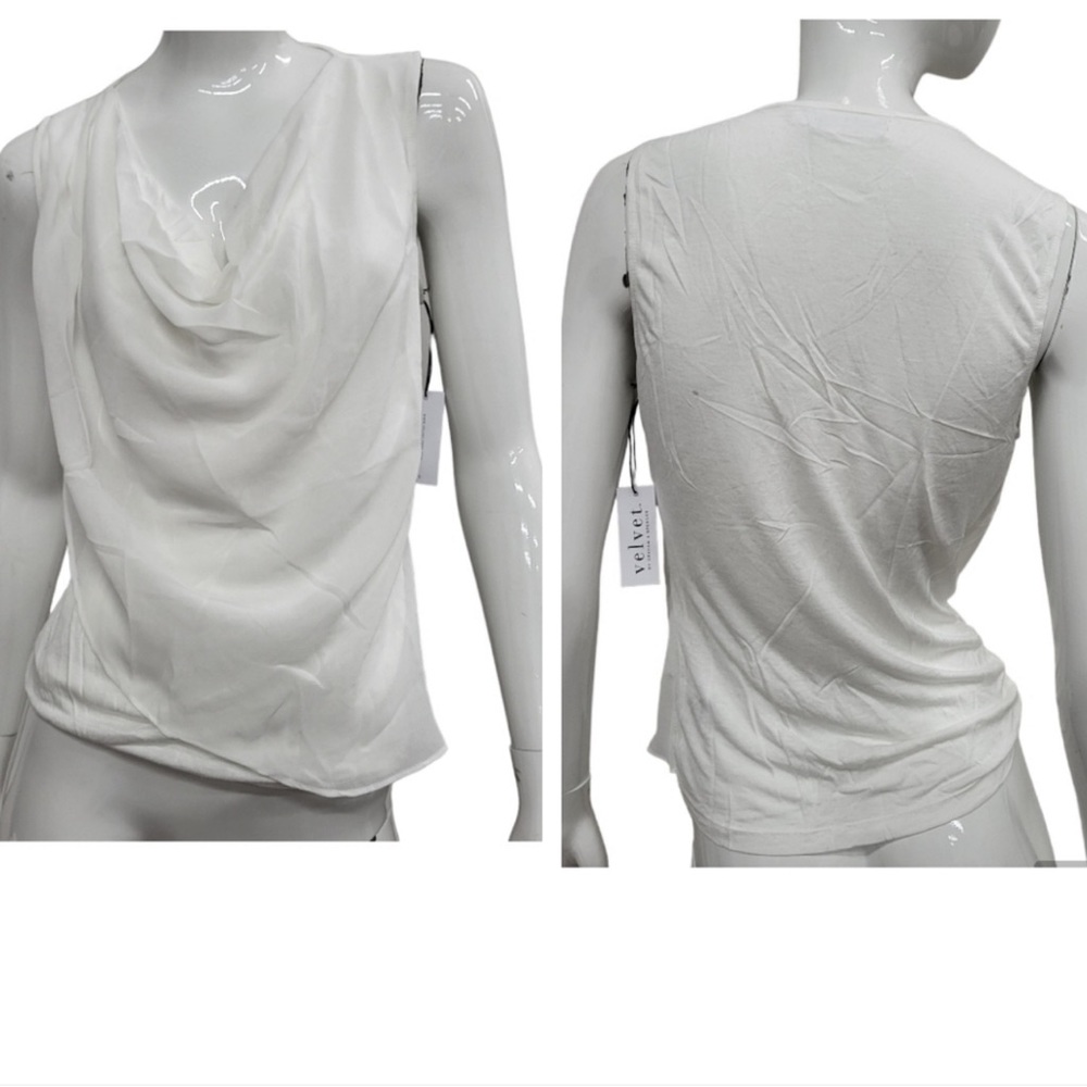 VELVET BY GRAHAM & SPENCER | Connie Blouse in Milk